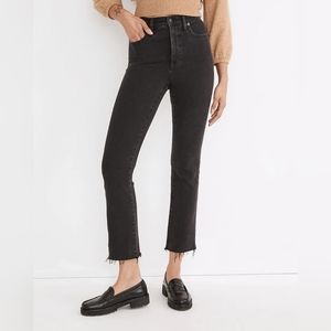 NWT Madewell Cali Demi-Boot Jeans in Starkey Wash PETITE